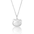 New Douyin Internet celebrity live broadcast Hello Kitty necklace cute girl sandblasting Hello Kitty pendant female clavicle chain. 