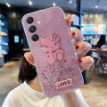 For Samsung Galaxy A15 Case Shiny Ring Cases Glitter Soft Transparent Kitty Stars Moon Girls for Samsung Galaxy A15 Back Cover. 