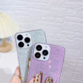 Luxury Cute Stand Rabbit Soft Phone Case For Xiaomi Redmi Note 13 13ProPlus 12 12C 12S 11S 10C 10S POCO X6 M6 Spakly Bling Cover. 