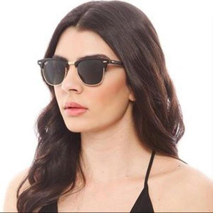 Wayfarer Polarized Black Crystal Sunglasses Foldable Lion for Girls