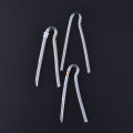 1pc r shape preformed bte earmold hearing aid tubes tubing with tube lock. 