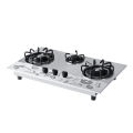 APOLO Manual Stove / Hob - Model 305 - 3 Burner - 100% Pure Stainless Steel Top - Rust Proof - 14 Days Return Warranty. 