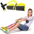 AGS Tummy Trimmer - Latex Tummy Trimmer - Yoga Pedal Puller Resistance Band - Multifunction Elastic Yoga Pedal Puller Resistance Band. 