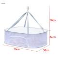 Hanging Drying Netting Dry Basket Indoor Outdoor Collapsible Clothes Dry Rack Multi Use Fish Net Drying Rack for Fruits Vegetables Underwear. 