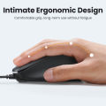 UGREEN USB Wired Mouse 1200 DPI Optical Computer Mouse Ergonomic Design with 1.5m Wire Mice for Laptop, Chromebook, PC. 