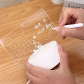 Creative Calendar Notepad Light USB LED Night Lamp Message Board Plan Rewritable Transparent Luminous Bedroom Nightlight. 