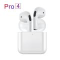Air31 Wireless Headphones Pro 4 TWS Wireless Infurion Bluetooth Earbuds Bass Headset Air Pro 4 Sport Earpiece With Original Pro 6 Mic Mini Fone Earphone Stereo Sport Headset For Xiaomi Android Earbuds -White / Black. 