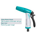 TOTAL 3-Way Plastic Trigger Nozzle with TPR Insulated Comfortable Soft Grip THWS010301. 