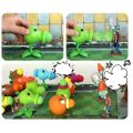 Toys Plants VS Zombies Action Figure Mainan Birthday Gift for Kids. 