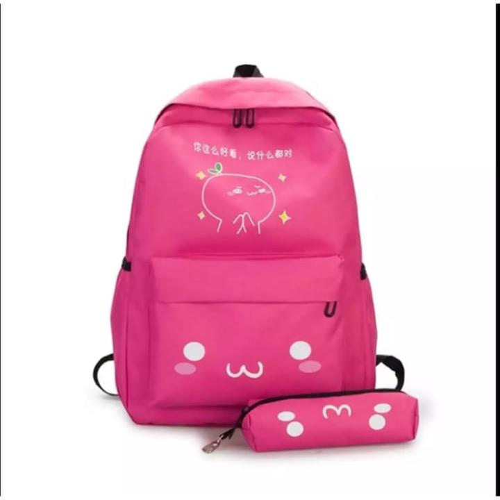 Women Backpack Waterproof School Bags for Girls Korean Size Shoulder Travel Bags for 15.6 Inch Laptop Daraz.pk