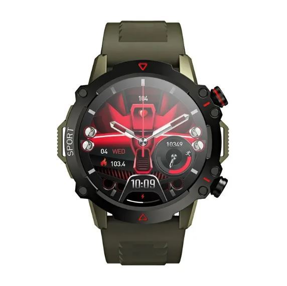 TF10 Pro Round dial - Smart Watch - 1.53 Inch Screen Amoled - Bluetooth Calling - Smartwatch -