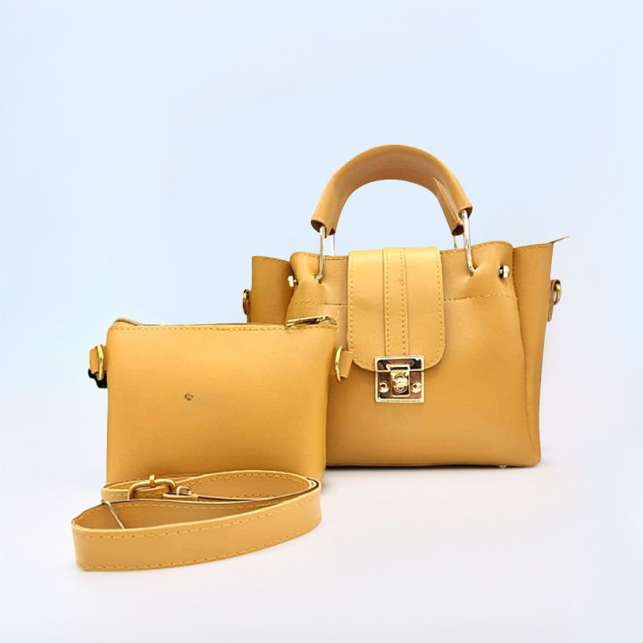 Yashfa Collection  2 in 1 Leather Bags For girls Shoulder bags/Cross body bags for women/ bags for girls hand bag for girls