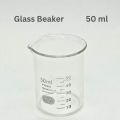 50ml Borosilicate Glass Beaker Graduated, Chemical-Resistant & Heat-Resistant Lab Glassware. 