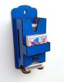 Wall Mounted Matchbox Holder Creative Kitchen Match Storage Organizer, Functional & Decorative Wall Accessory. 