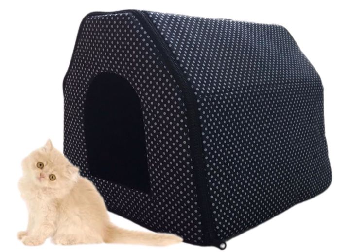 Cat%20House%20Foldable%20Small%20Size%20best%20for%20summer%20and%20vinter%20session%20Random%20Color%20Delivered%20-%20Image%202