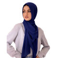 Chiffon Scarf/Stoler – Royal Blue By Double A Wears. 