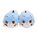 Winter New Century Evangelion Ayanami Rei Plush plush cotton slippers Lingbolirei. 