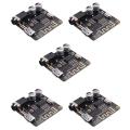 5X BT5.0 Audio MP3 Bluetooth Audio Decoder Board Lossless Car Speaker Audio Amplifier Board DIY Audio Receiver Black. 