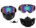 Face mask nd riding googles glasses  for all bikes riders (. 