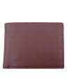 Leather Wallet for Men - Dark Brown. 