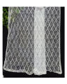 BLACK & WHITE NET DUPATTA BLACK / WHITE COLORED PREMIUM QUALITY ALL SEASON CASUAL FULL SIZE NET DUPATTA / NET CHUNNI FOR GIRLS & WOMAN NET DUPATTA WITH 4 SIDES SAME COLORED LACE. 