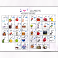 Whiteboard Notebook for Kids - Set of 4- Tracing and Writing Activity - Reusable Premium Quality for Early Learner -. 