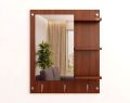 Legendary Wall Mounted Dressing Mirror With Shelf and Hanging Hooks by eFurniturePK. 