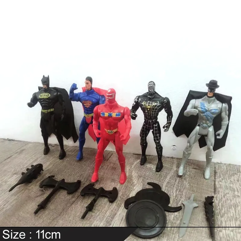 Marvel and DC hot Comic Action figure bundle