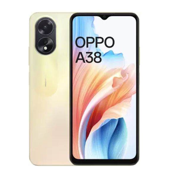 OPPO A38 | 6GB RAM + 128GB ROM - Glowing Gold