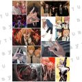 Chainsaw Man Manga Anime Stickers For Journal Scrapbook Phone Cover Laptop (UNCUT). 