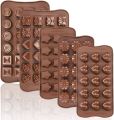 Silicone Chocolate Mold Non-Stick Candy and Jelly Mould Cake Cookie Mold for Chocolate Baking DIY. 