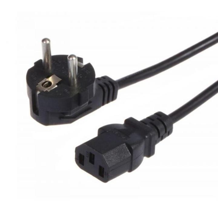 Computer Power Cable Cord for Desktops PC and Printers/Monitor Power Cable 1.5m copper Wire Original black