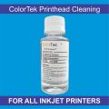 Colortek Head cleaner Liquid cleaning Solution for inkjet Printer (DYE INK) 100ml. 