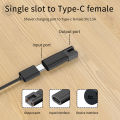 Electric Shaver Accessories Shaver Charger Adapter Type-C Power Cable Charge Conversion Connector. 