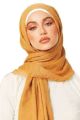Crimp Hijab Premium Soft Cotton Hijab Scarf/Scarf - Lightweight Iron-Free Fabric Crinkle Crimp Hijab Scarf Hejab Cotton Crimps Scarf Stoller for women & Girls. 