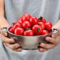 Rice Strainer Drainer Stainless Steel - Silver Small Size. 