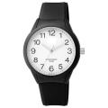 Waterproof Rubber Strap Watches for men and boys-Black-Plastic Strap wrist watches for man-stylish Chain watch for unisex. 
