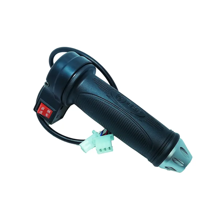 Twist Throttle with Three gear button for Electric Motorcycle and E-bike Speed Controller Accelerator