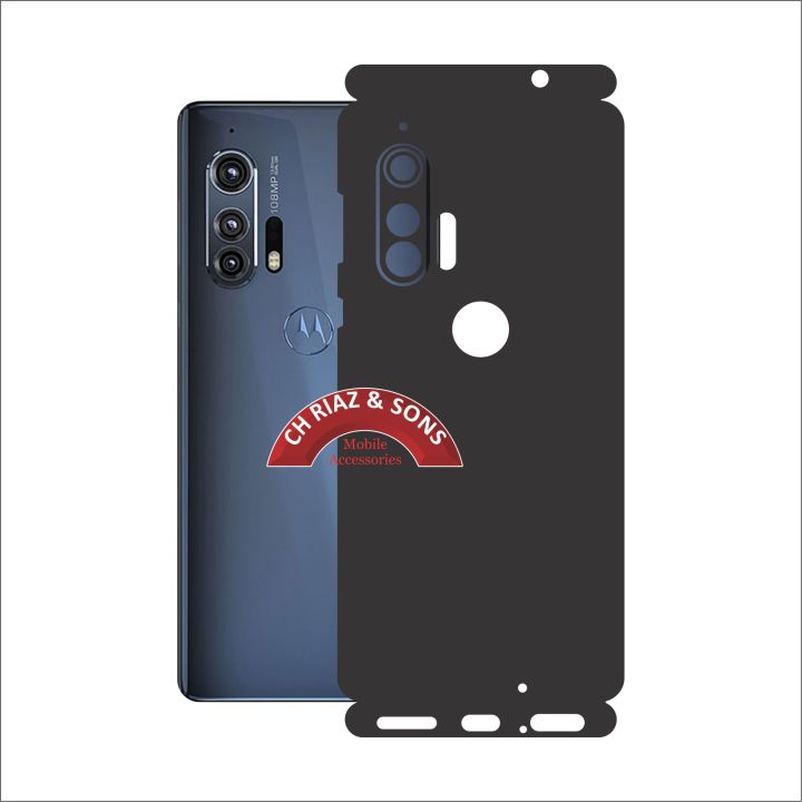 MOTOROLA EDGE PLUS 2020 FULL BACK 360 premium Protection Skin Wrap full cover Premium Quality