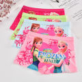 4Pcs/Lot New Arrival Kids Girls Underwear Cotton Frozen Elsa Baby Girls Panties Children's Briefs Cartoon Designs Shorts L-2XL. 