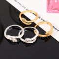 1pcs y2k Snake Ring For Women Punk Open Adjustable Zircon Eye Snake Rings Jewelry Gift. 