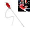 Portable Manual Hand Siphon Syphon Oil Water Petrol crude oil engine Fuel Liquid Transfer Pump Pipe. 