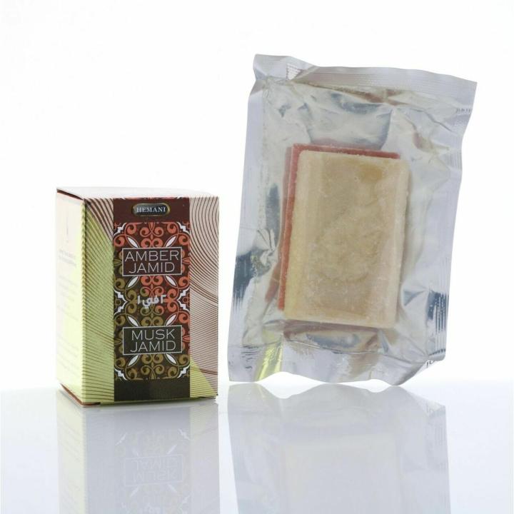Hemani Live Natural - 2 In 1 Amber Musk Jamid Solid Perfume