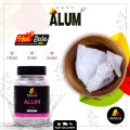Alum Whole / Phitkari Safaid / Aluminum potassium sulfate / fitkari 230g. 