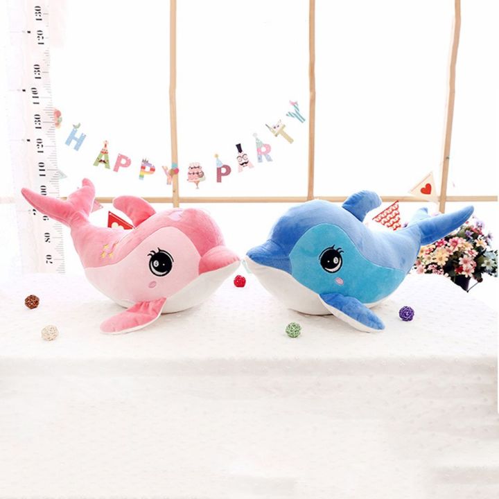Kawaii Soft Ragdoll Car Decoration Marine Creature Toys Dolls Simulation Animal Doll Dolphin Plush Pillow Dolphin Plush Toy Stuffed Animals