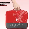 Empty Medicine Storage Box Organizer First Aid Kit Medicine Box Portable Waterproof Outdoor Travel Medical Multi-Pocket Medicine Pouch Medical Supplies Organizer Bag First Aid Bag Travel Medicine Bag Cosmetic Organizer Portable Kit. 