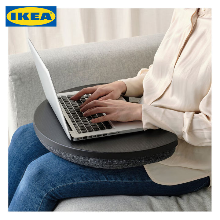 IKEA Laptop support Cushion - dark grey, 52x38 cm