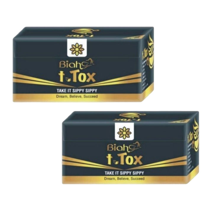 2 PACKS OF T TOX DIET TEA 220GM-40 TEA BAGS