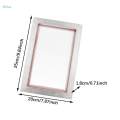 Silk Screen Printing Frame 120T for Small Business Screen Printing 20cmx25cmx1.8cm. 