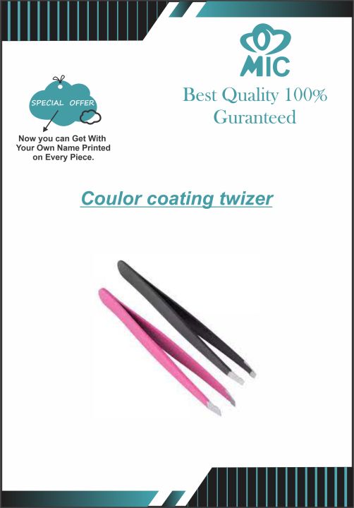 Stainless Steel Slant Tweezer in Any color
